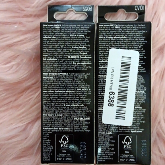 SALE!! Brand New SALLY HANSEN PERFECT MANICURE FALSE NAILS-2 CT. - Picture 2 of 7